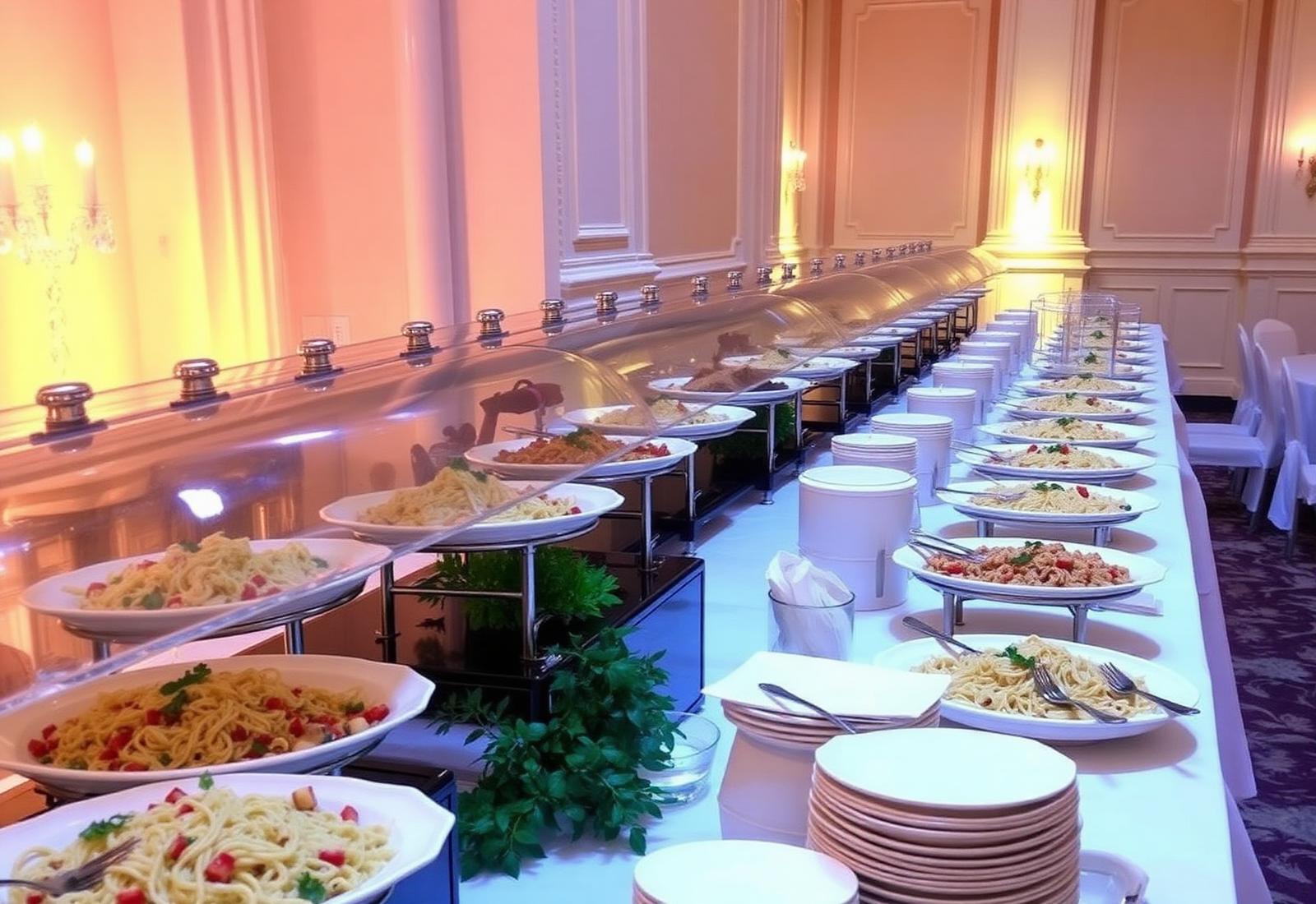 Italiaans catering buffet